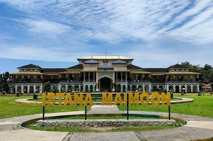 Sejarah Istana Maimun Peninggalan Kerajaan Deli di Kota Medan